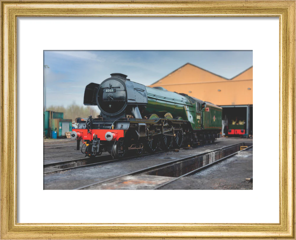 LNER 4-6-2 No. 60103 'Flying Scotsman' locomotive heading into overhaul. - Image 38