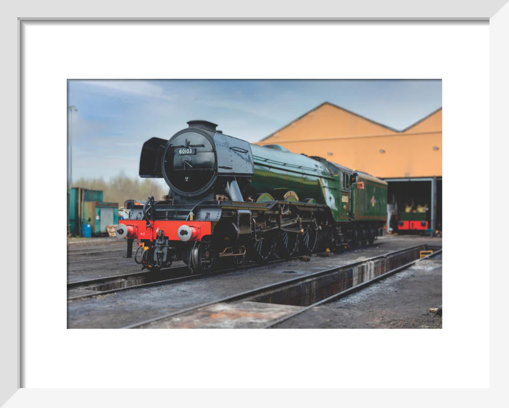 LNER 4-6-2 No. 60103 'Flying Scotsman' locomotive heading into overhaul. - Image 4
