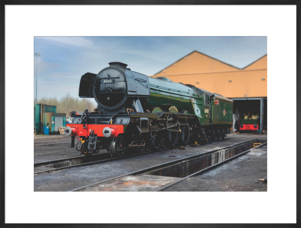 LNER 4-6-2 No. 60103 'Flying Scotsman' locomotive heading into overhaul. - Image 56