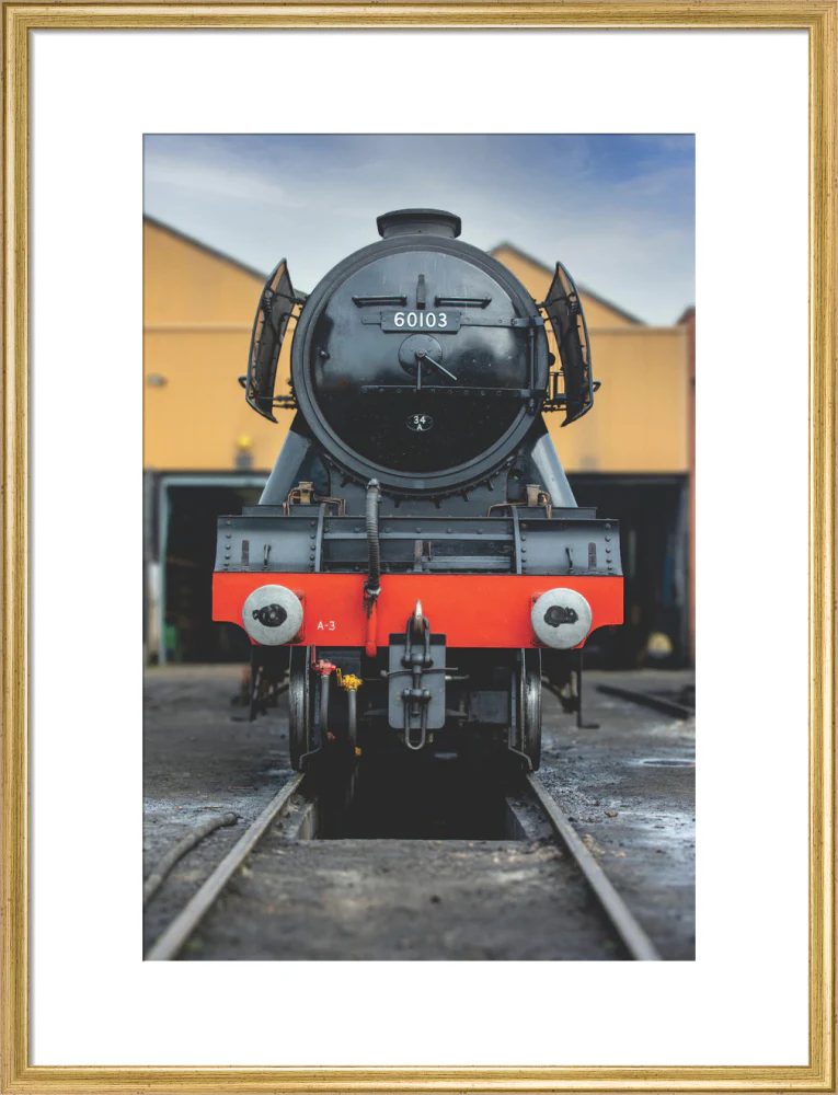 LNER 4-6-2 No. 60103 'Flying Scotsman' locomotive heading into overhaul. - Image 54