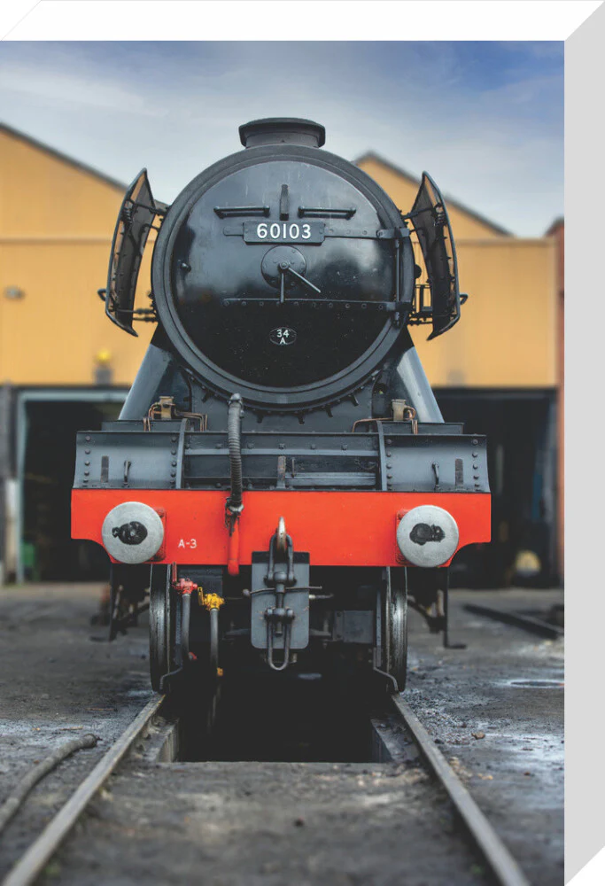 LNER 4-6-2 No. 60103 'Flying Scotsman' locomotive heading into overhaul. - Image 66