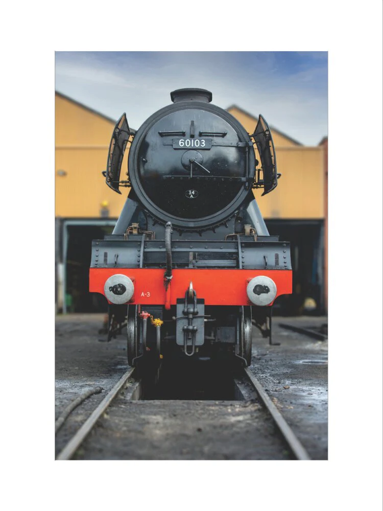 LNER 4-6-2 No. 60103 'Flying Scotsman' locomotive heading into overhaul. - Image 7