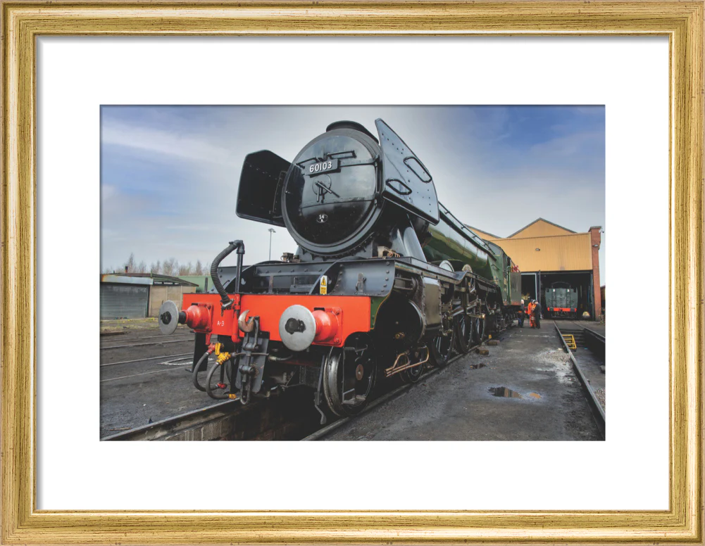 LNER 4-6-2 No. 60103 'Flying Scotsman' locomotive heading into overhaul. - Image 10