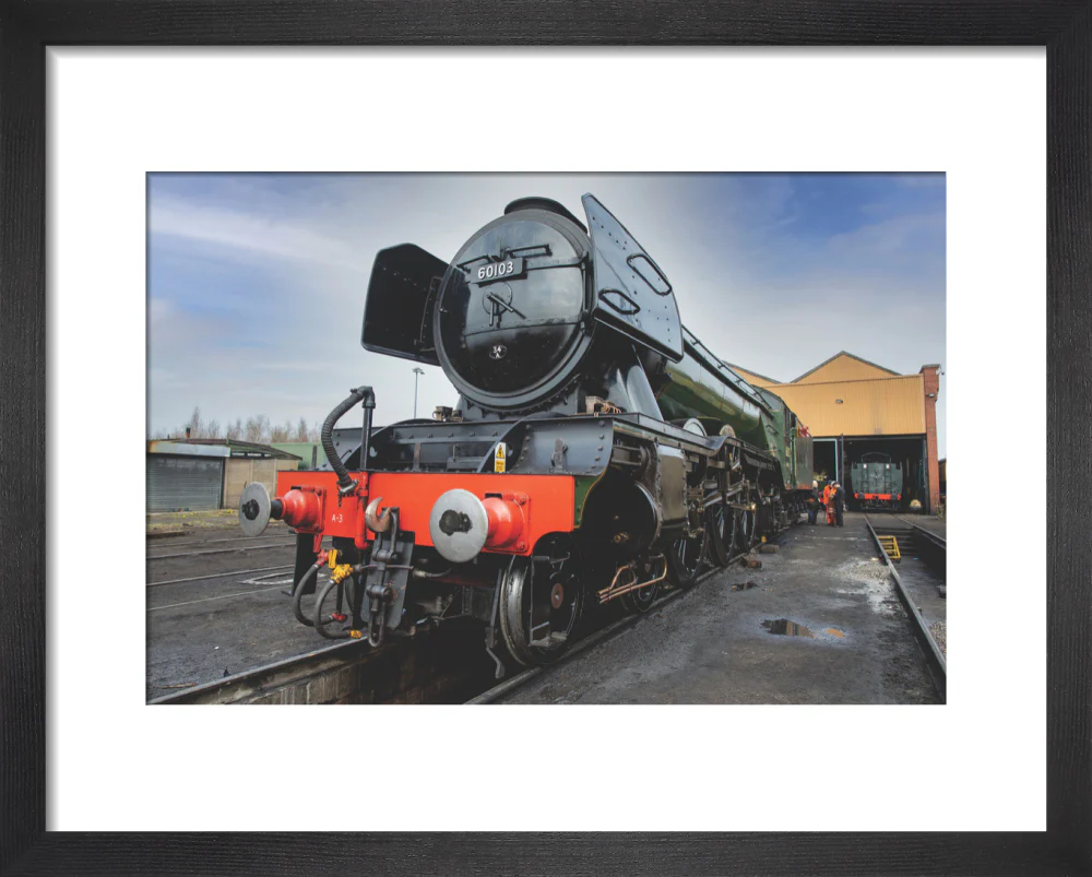 LNER 4-6-2 No. 60103 'Flying Scotsman' locomotive heading into overhaul. - Image 36