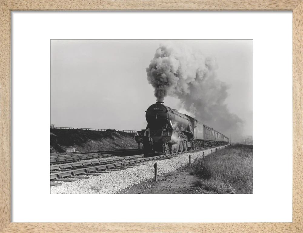 4472 Flying Scotsman numbered BR 60103 near Copley Hill Leeds in the late 1940's - Image 11