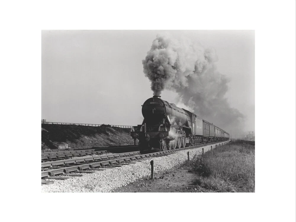 4472 Flying Scotsman numbered BR 60103 near Copley Hill Leeds in the late 1940's - Image 12