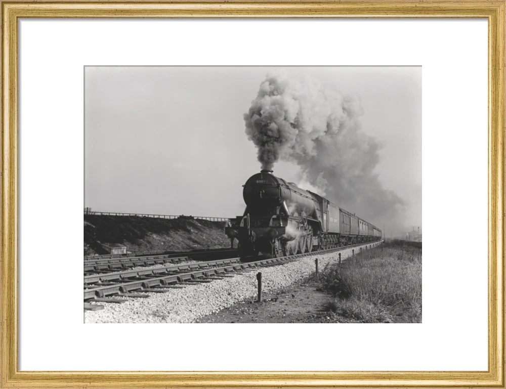 4472 Flying Scotsman numbered BR 60103 near Copley Hill Leeds in the late 1940's - Image 15