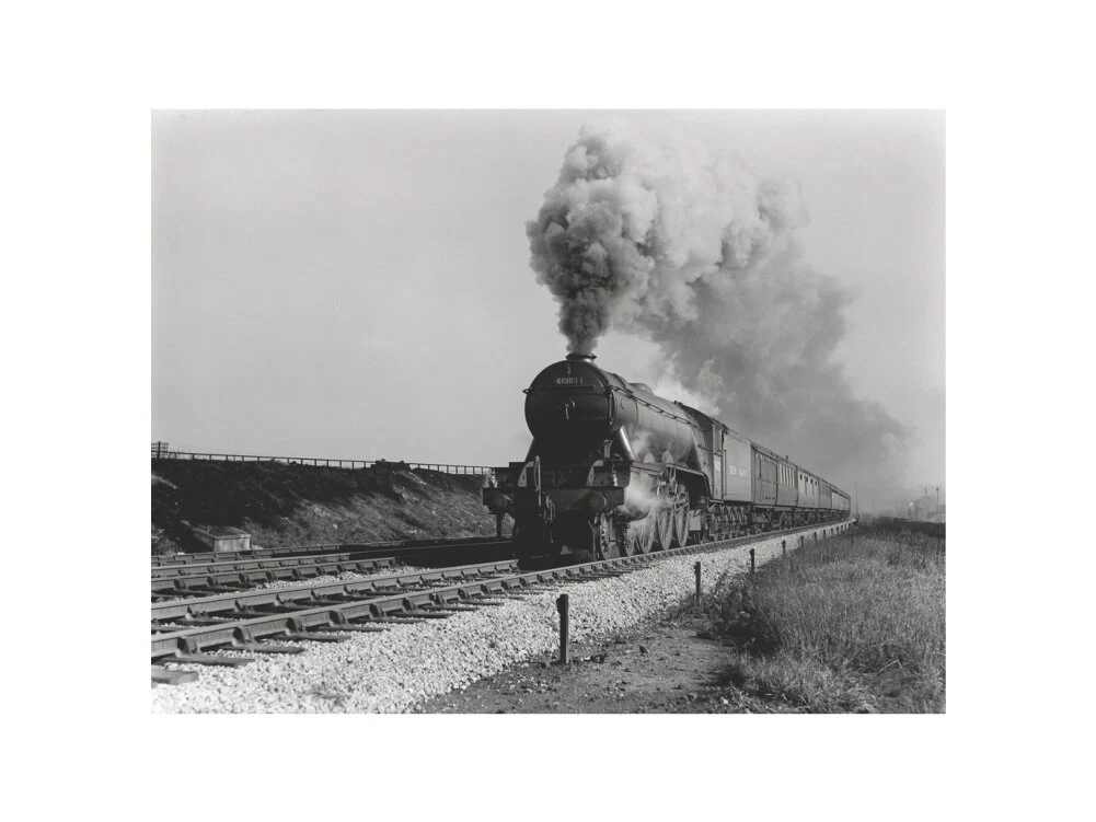 4472 Flying Scotsman numbered BR 60103 near Copley Hill Leeds in the late 1940's - Image 17