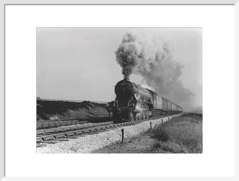 4472 Flying Scotsman numbered BR 60103 near Copley Hill Leeds in the late 1940's - Image 19