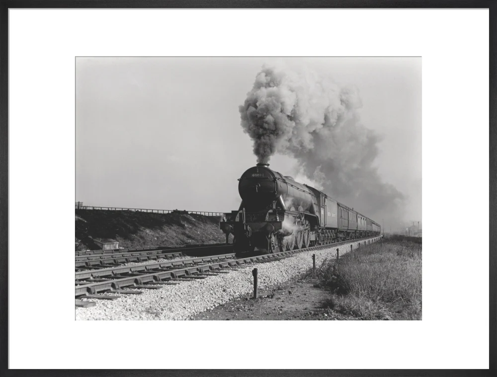 4472 Flying Scotsman numbered BR 60103 near Copley Hill Leeds in the late 1940's - Image 23