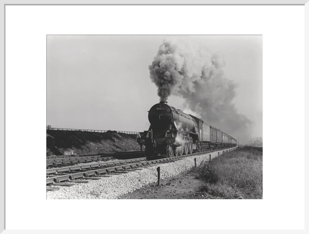 4472 Flying Scotsman numbered BR 60103 near Copley Hill Leeds in the late 1940's - Image 24