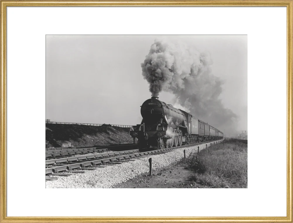 4472 Flying Scotsman numbered BR 60103 near Copley Hill Leeds in the late 1940's - Image 25