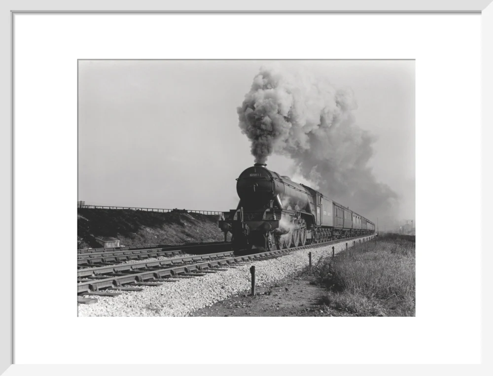 4472 Flying Scotsman numbered BR 60103 near Copley Hill Leeds in the late 1940's - Image 47