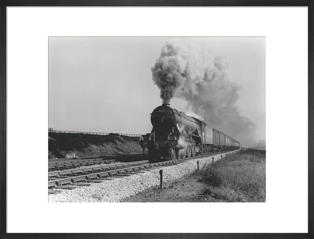 4472 Flying Scotsman numbered BR 60103 near Copley Hill Leeds in the late 1940's - Image 51