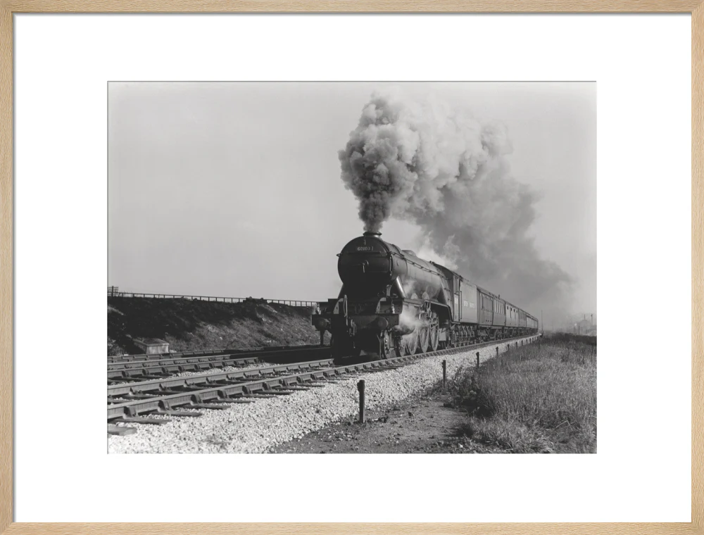 4472 Flying Scotsman numbered BR 60103 near Copley Hill Leeds in the late 1940's - Image 54