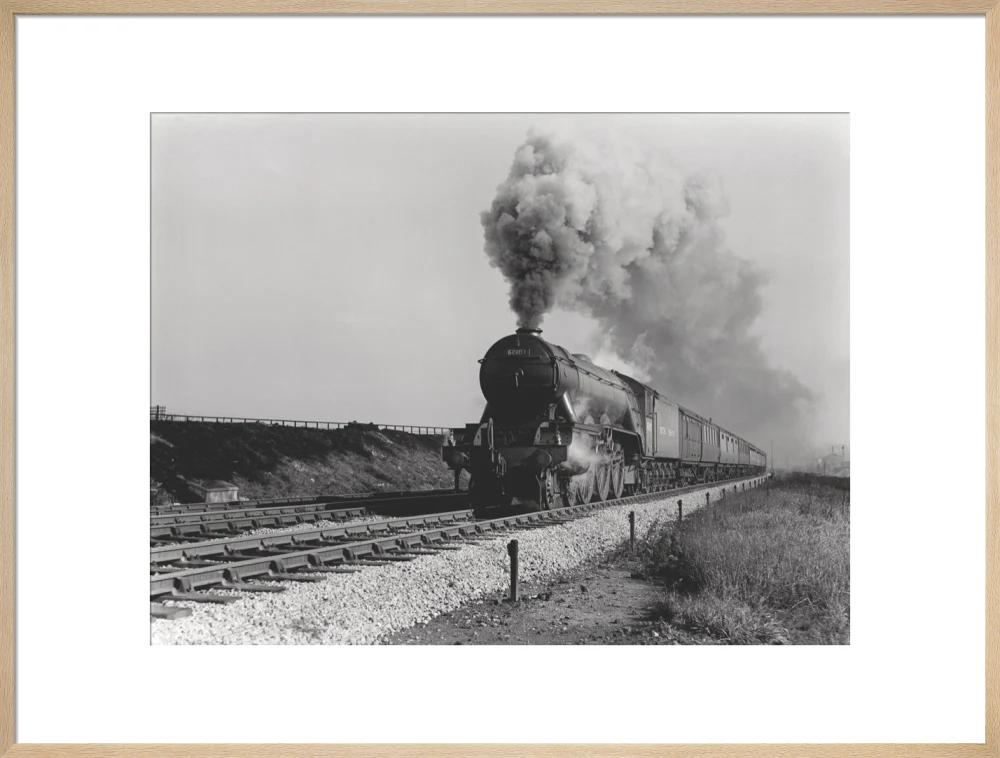 4472 Flying Scotsman numbered BR 60103 near Copley Hill Leeds in the late 1940's - Image 59