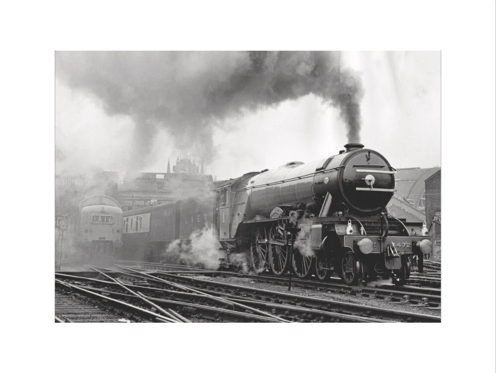 Flying Scotsman leaves Kings Cross, May 1968 - Image 22