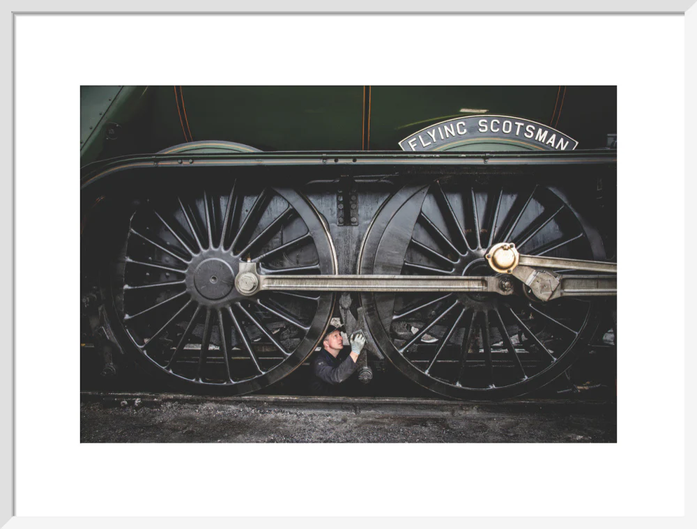 LNER 4-6-2 No. 60103 'Flying Scotsman' locomotive heading into overhaul. - Image 19