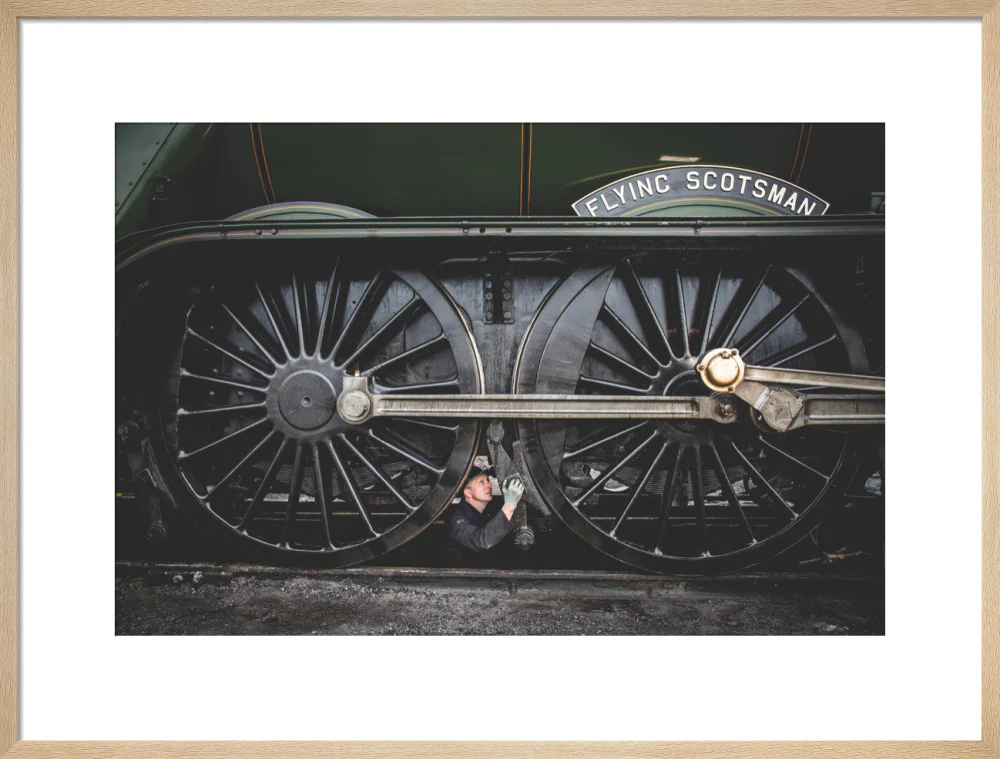 LNER 4-6-2 No. 60103 'Flying Scotsman' locomotive heading into overhaul. - Image 21