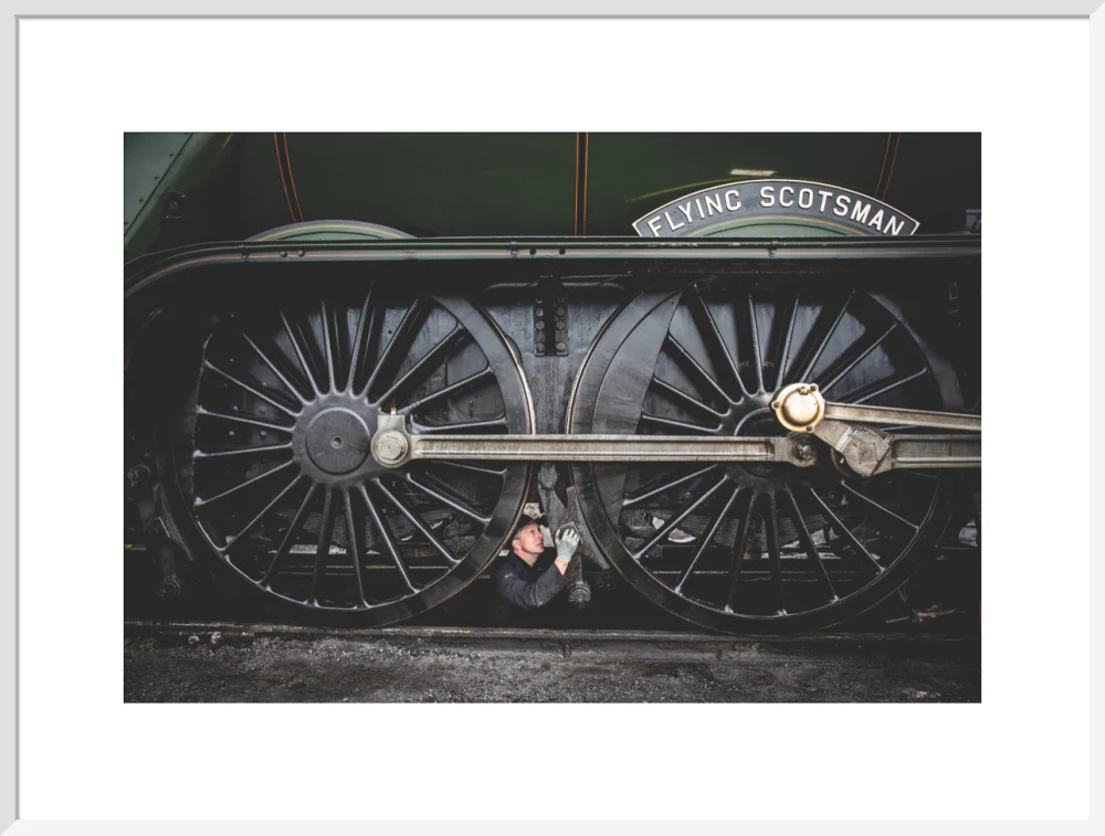 LNER 4-6-2 No. 60103 'Flying Scotsman' locomotive heading into overhaul. - Image 24