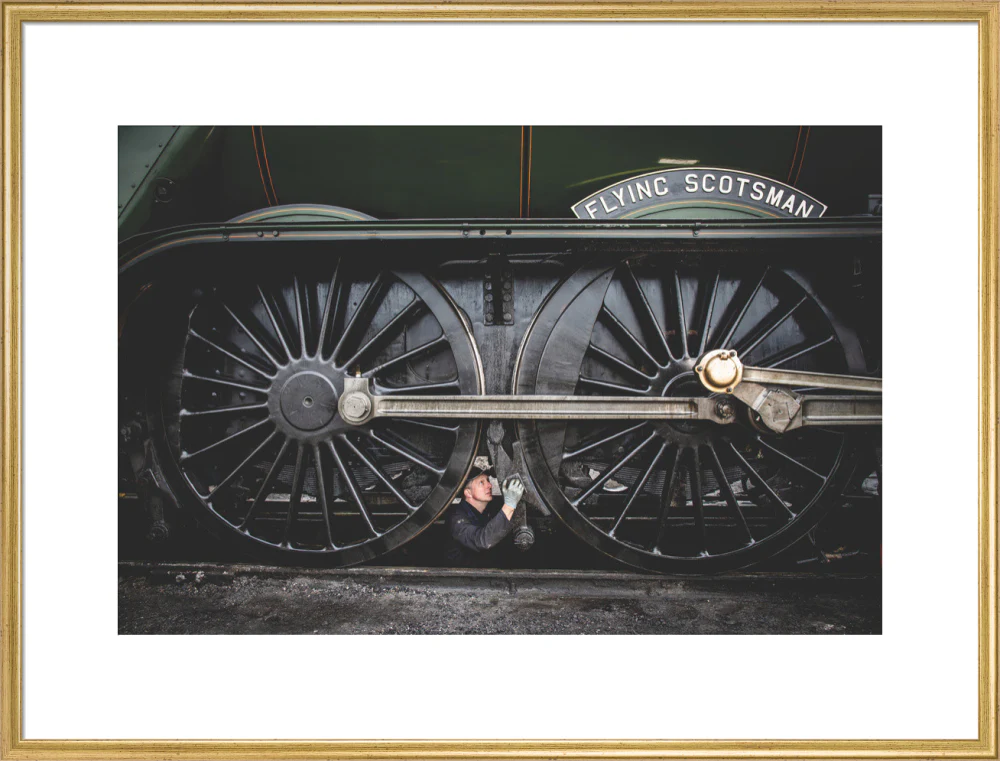 LNER 4-6-2 No. 60103 'Flying Scotsman' locomotive heading into overhaul. - Image 25