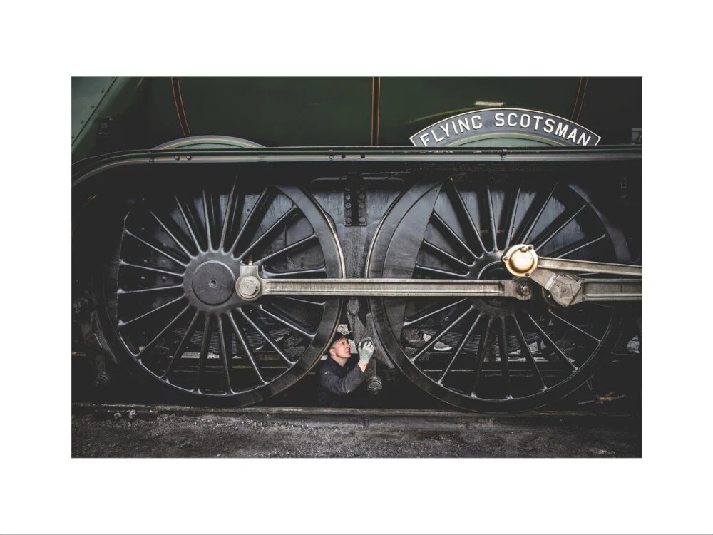 LNER 4-6-2 No. 60103 'Flying Scotsman' locomotive heading into overhaul. - Image 40
