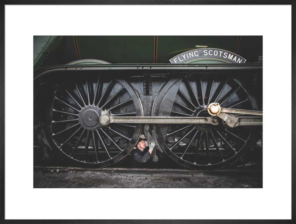 LNER 4-6-2 No. 60103 'Flying Scotsman' locomotive heading into overhaul. - Image 56
