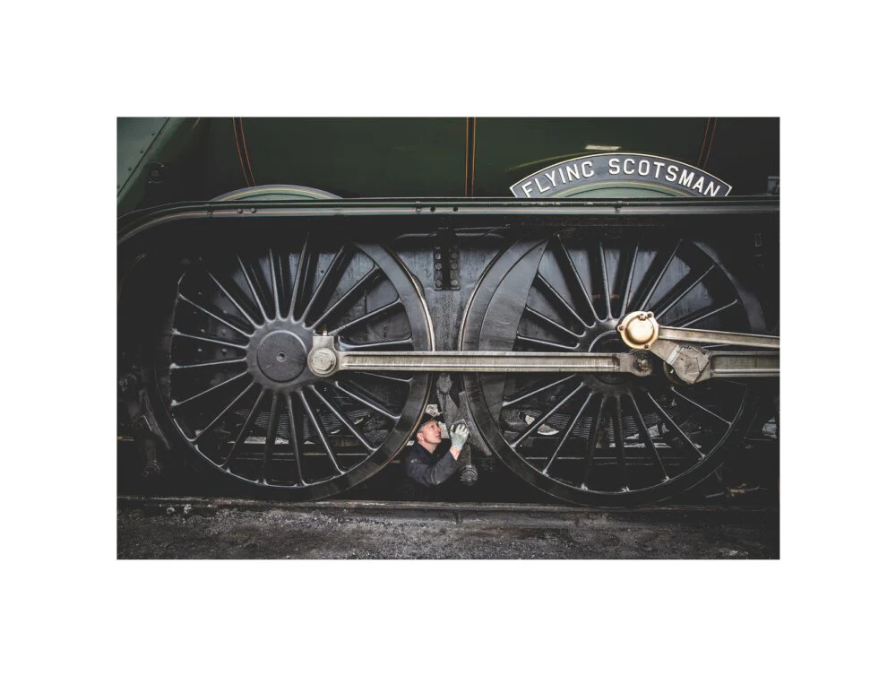 LNER 4-6-2 No. 60103 'Flying Scotsman' locomotive heading into overhaul. - Image 60