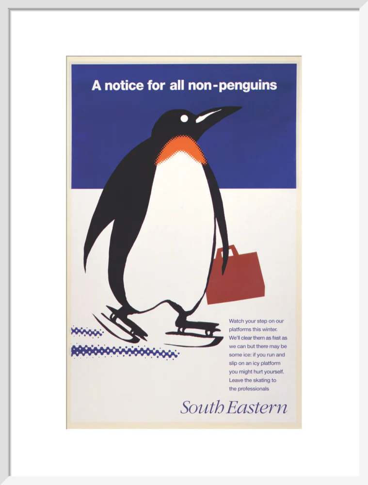 'A notice for all non-penguins', BR poster, 1995 - Image 19
