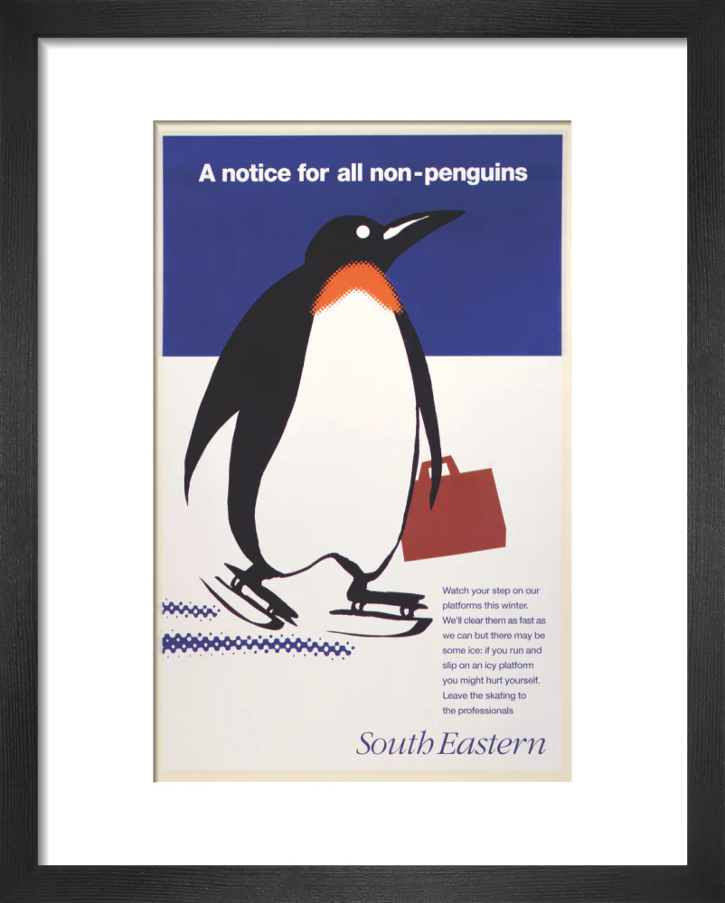 'A notice for all non-penguins', BR poster, 1995 - Image 3