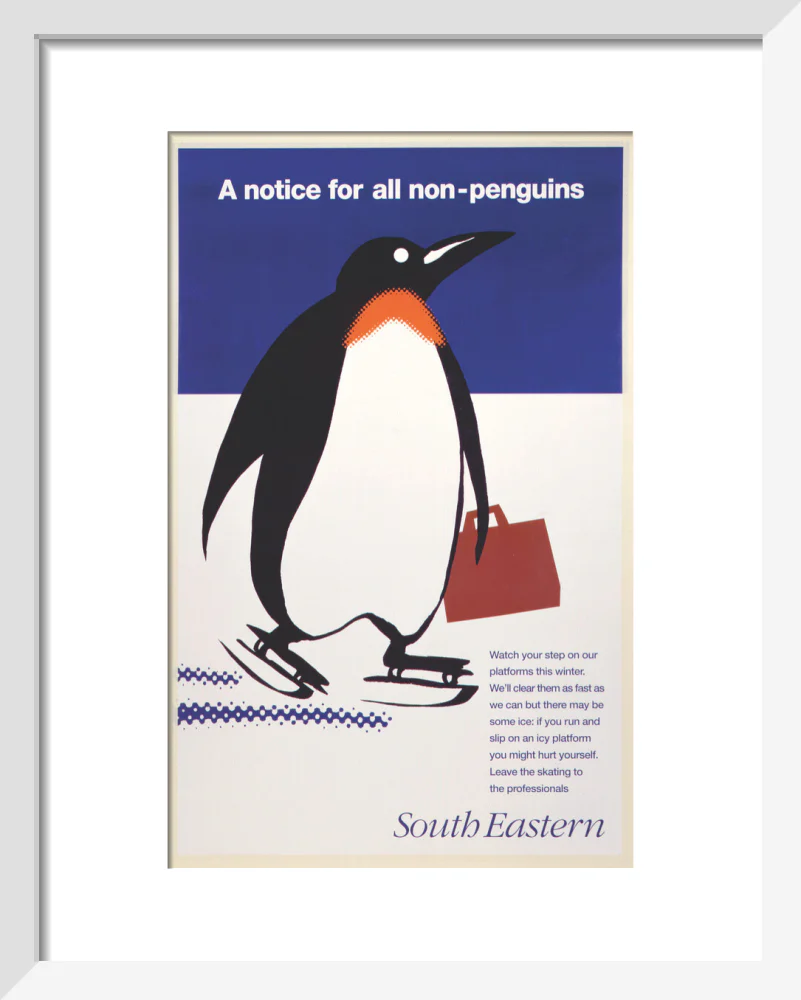 'A notice for all non-penguins', BR poster, 1995 - Image 70