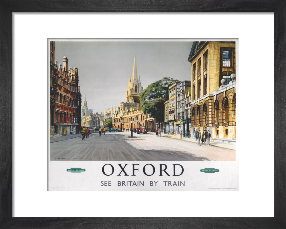 'Oxford', BR (WR) poster, 1958 - Image 3