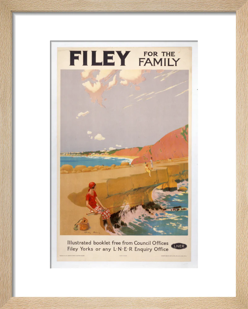 Filey for the Family', LNER poster, 1923-1947. - Image 6