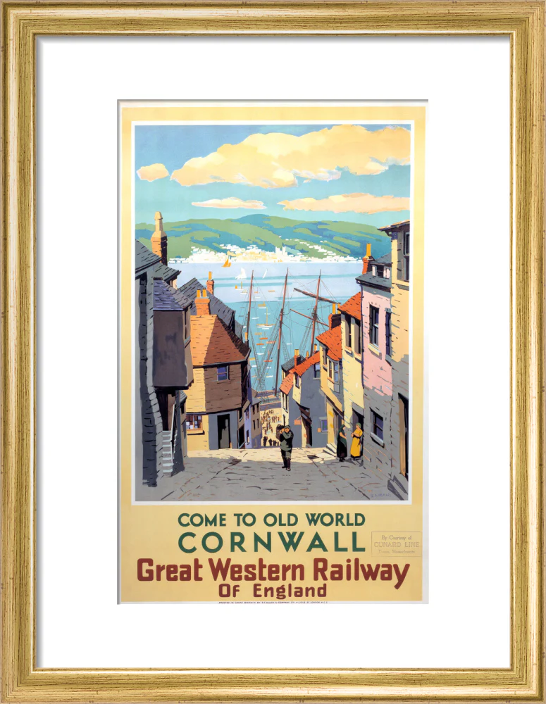 Come to Old World Cornwall', GWR poster, 1931. - Image 10