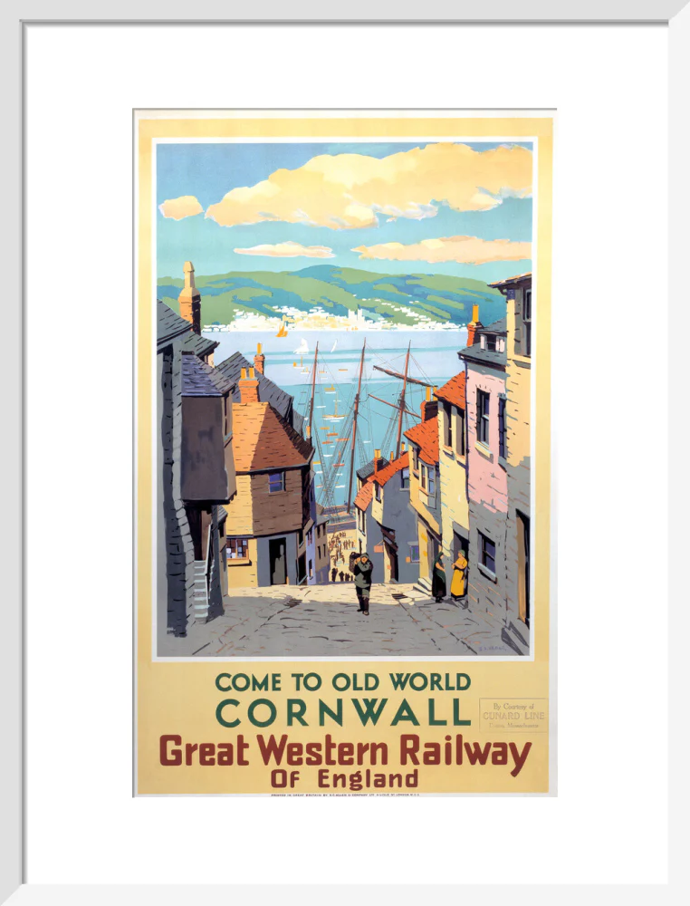 Come to Old World Cornwall', GWR poster, 1931. - Image 14