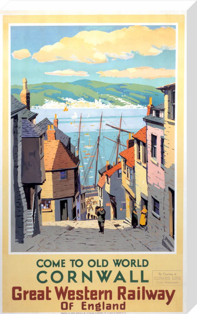 Come to Old World Cornwall', GWR poster, 1931. - Image 33
