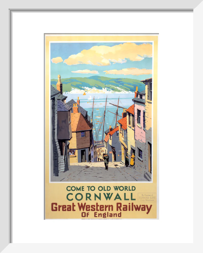 Come to Old World Cornwall', GWR poster, 1931. - Image 4