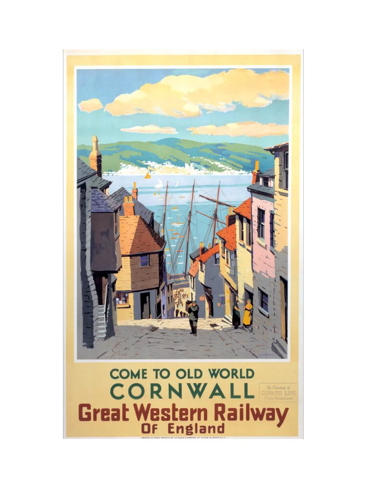 Come to Old World Cornwall', GWR poster, 1931. - Image 45