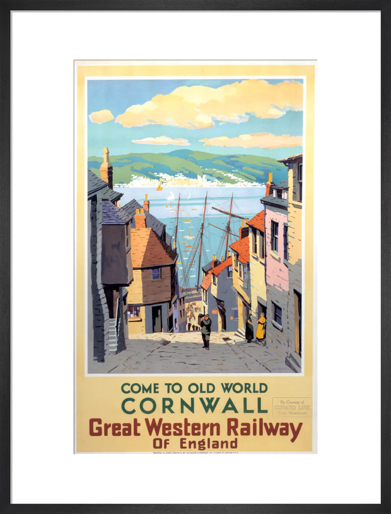 Come to Old World Cornwall', GWR poster, 1931. - Image 51