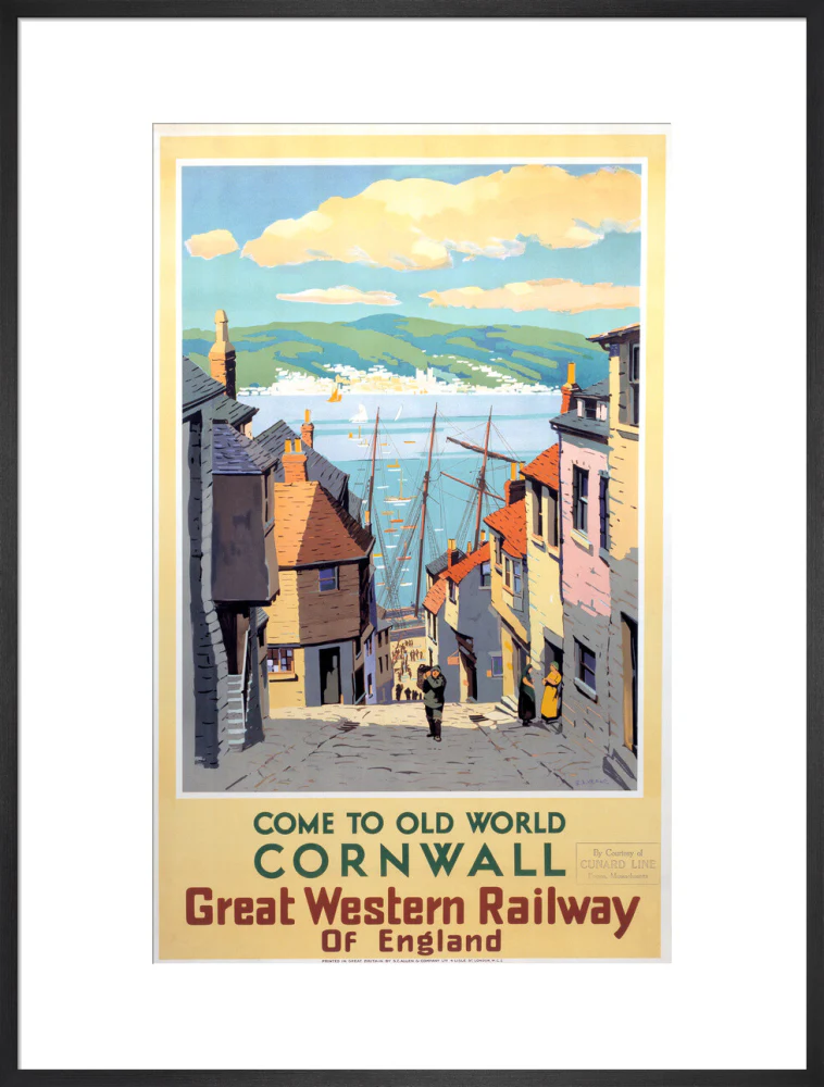 Come to Old World Cornwall', GWR poster, 1931. - Image 56