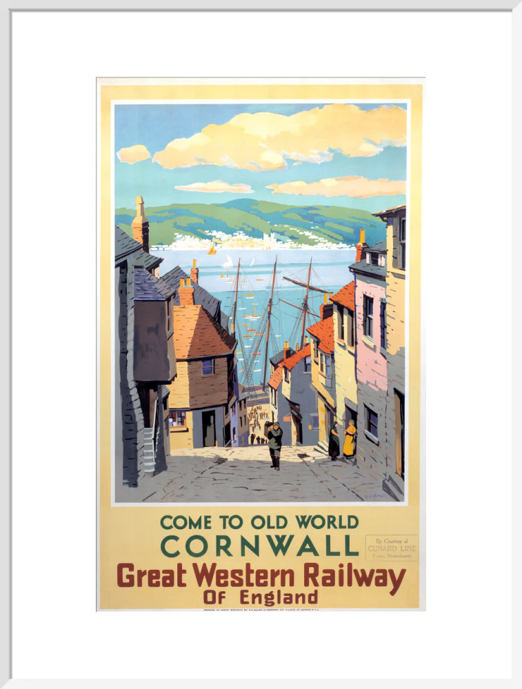Come to Old World Cornwall', GWR poster, 1931. - Image 57