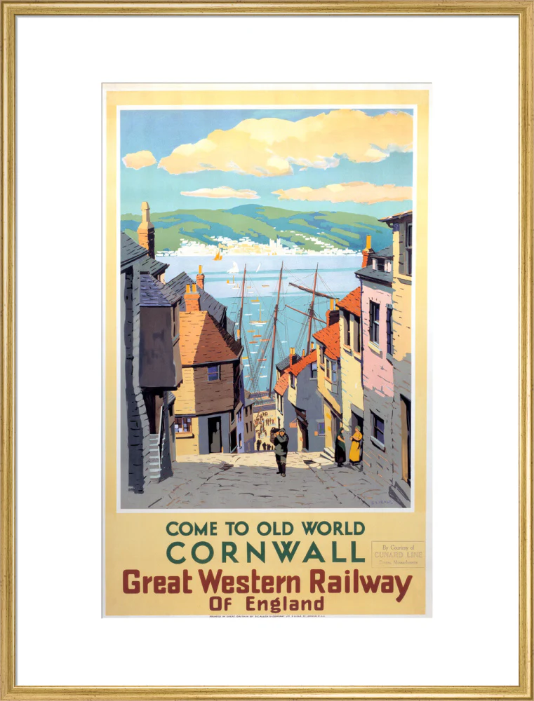 Come to Old World Cornwall', GWR poster, 1931. - Image 58