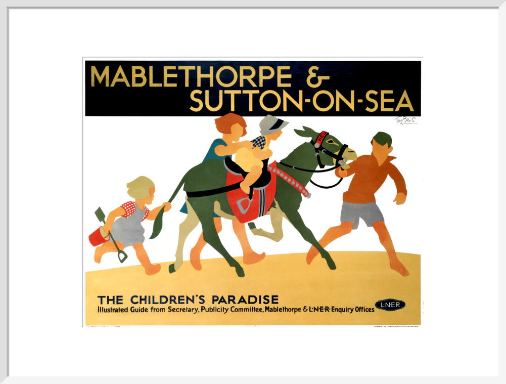 'Mablethorpe & Sutton-on-Sea', LNER poster, 1923-1947. - Image 24