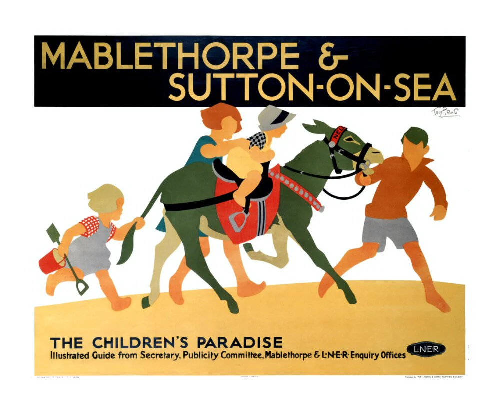 'Mablethorpe & Sutton-on-Sea', LNER poster, 1923-1947. - Image 30