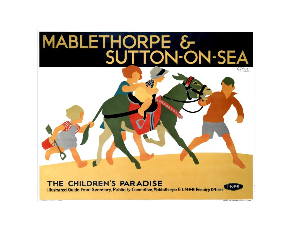 'Mablethorpe & Sutton-on-Sea', LNER poster, 1923-1947. - Image 35