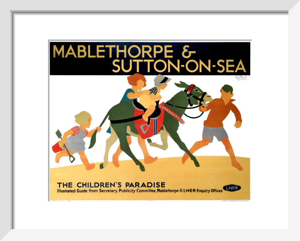 'Mablethorpe & Sutton-on-Sea', LNER poster, 1923-1947. - Image 4