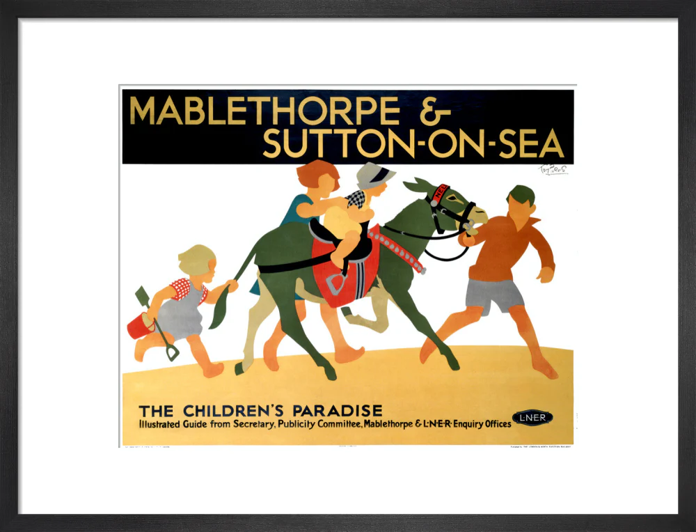 'Mablethorpe & Sutton-on-Sea', LNER poster, 1923-1947. - Image 46