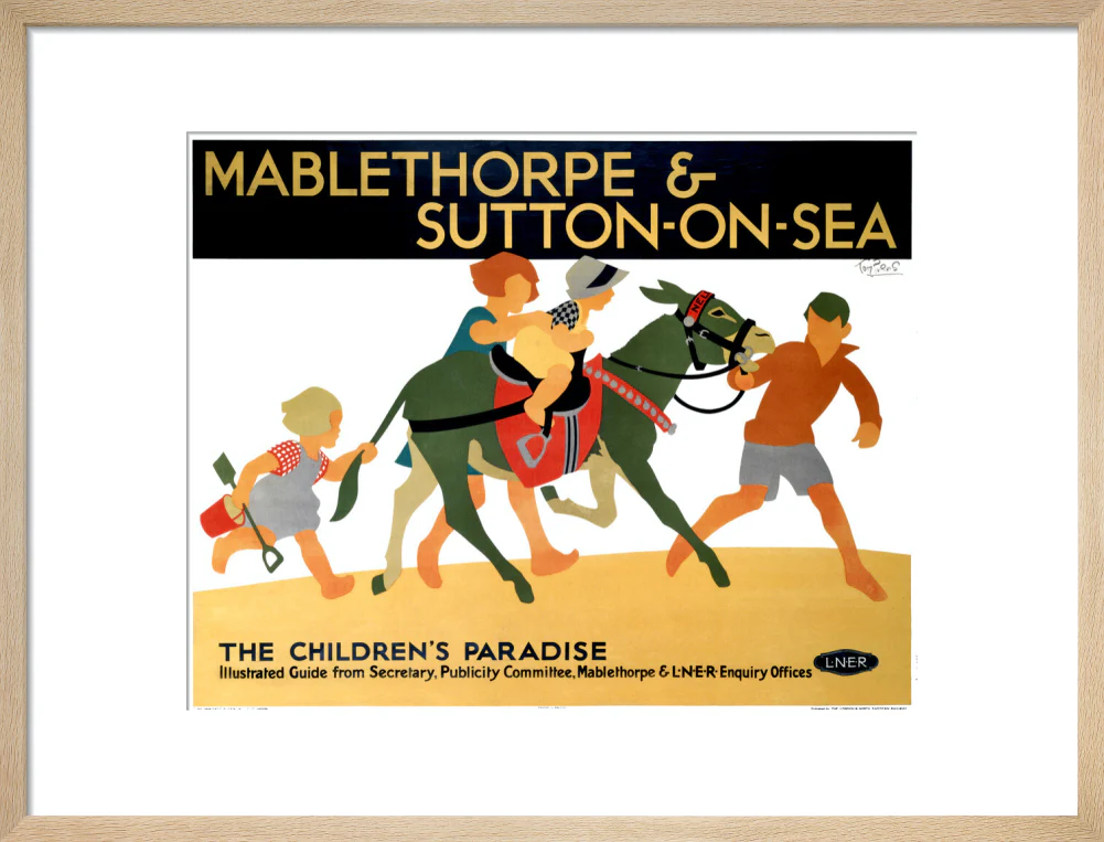 'Mablethorpe & Sutton-on-Sea', LNER poster, 1923-1947. - Image 49