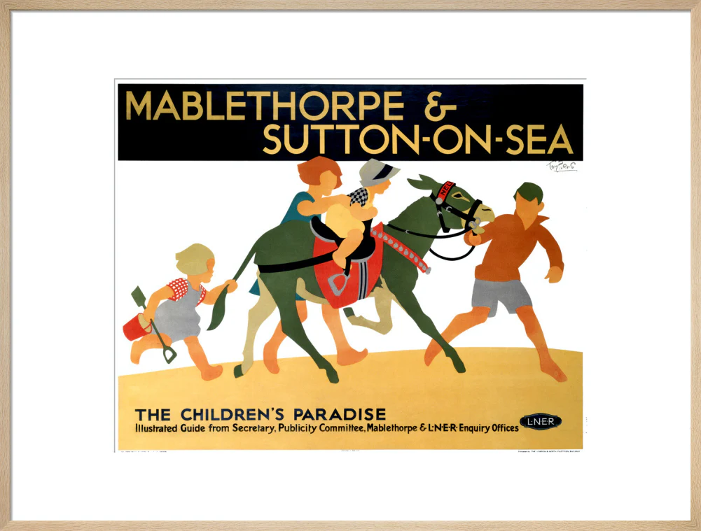'Mablethorpe & Sutton-on-Sea', LNER poster, 1923-1947. - Image 59