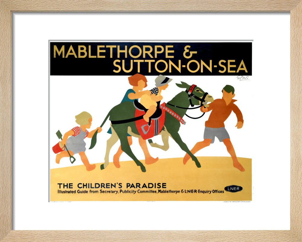 'Mablethorpe & Sutton-on-Sea', LNER poster, 1923-1947. - Image 6